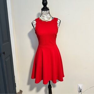 City Studio Vibrant Red Mini Dress